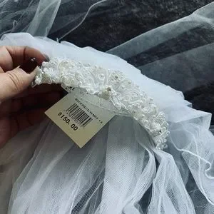David\'s Bridal Veil NWT Davids Bridal Wedding Veil | eBay main image 3